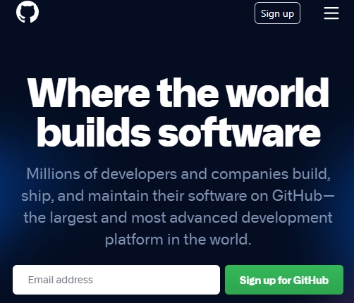 github 홈